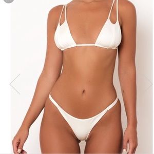 Sommer Swim Daria top and Iman bottom NWT